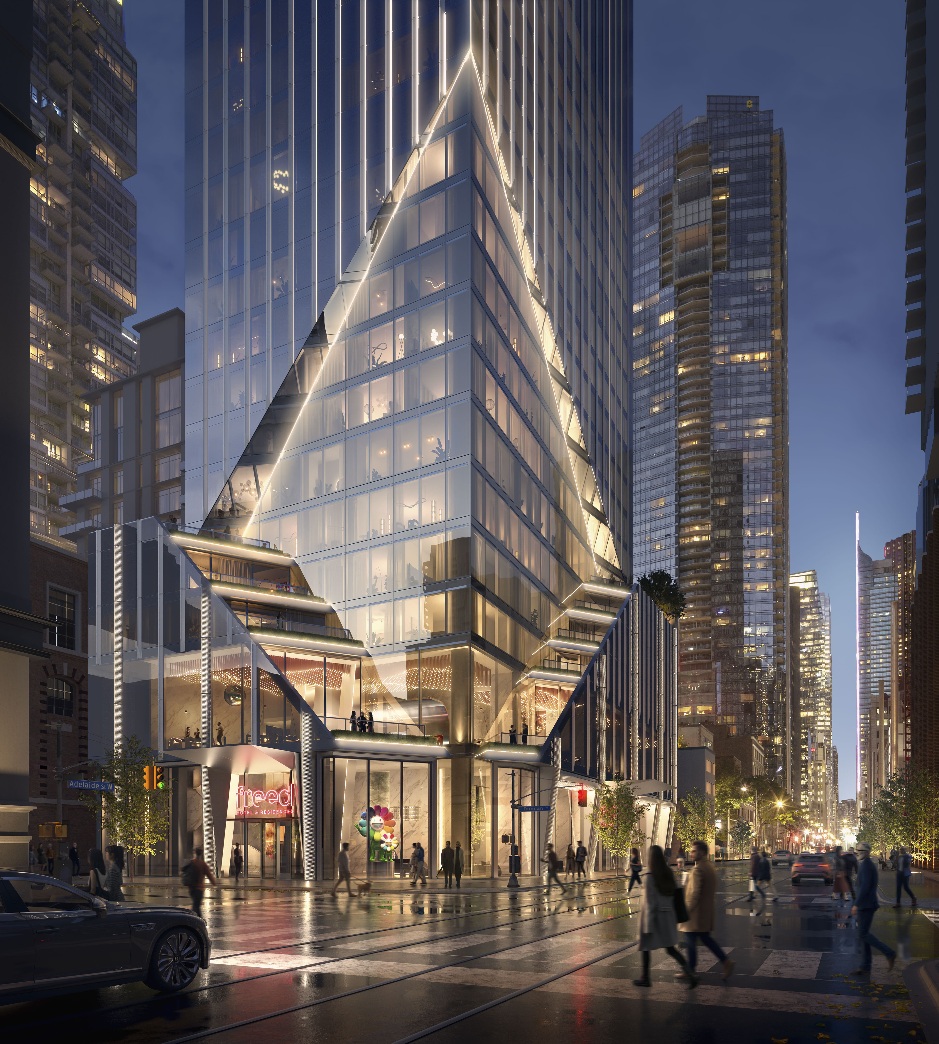 Final street-level composition